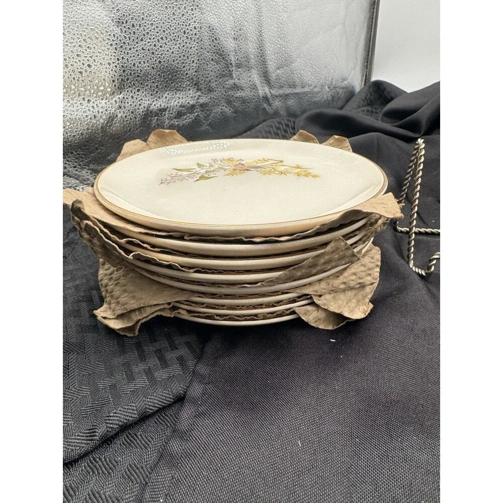 Leaf O Gold Dish Set Brand New! Set Of 16
